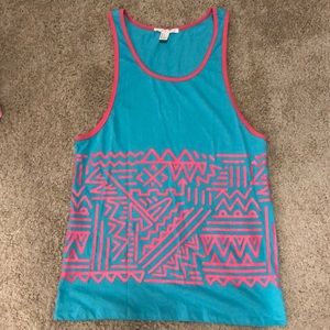 Men’s Teal Tank Top